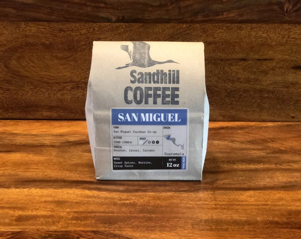 San Miguel — Light / Medium Roast - sandhillcoffee